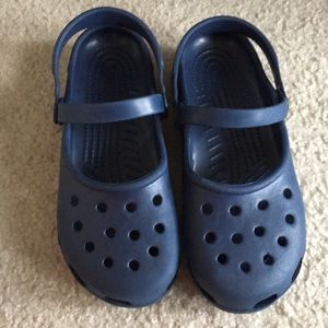 Navy Blue CROCS